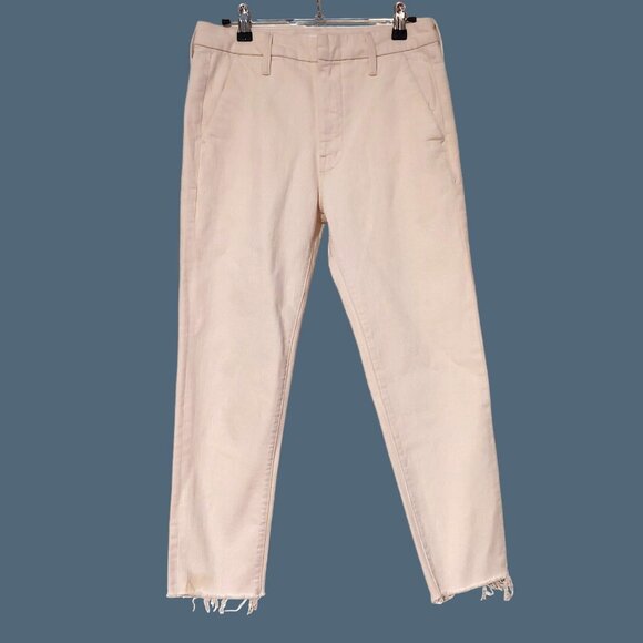 MOTHER Denim - Mother Superior The Shaker Prep Fray in Act Natural Wash 26 NWOT